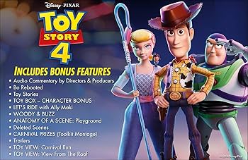 Toy Story 4-movie collection （Blue-ray） Amazon.com: Toy Story 4 [Blu-ray + 3D] [2019] [Region Free